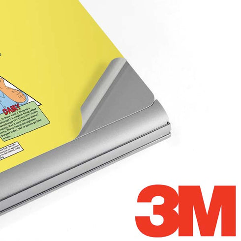 Bobs Burgers Food Pyramid Surface Book 2 15in Skin